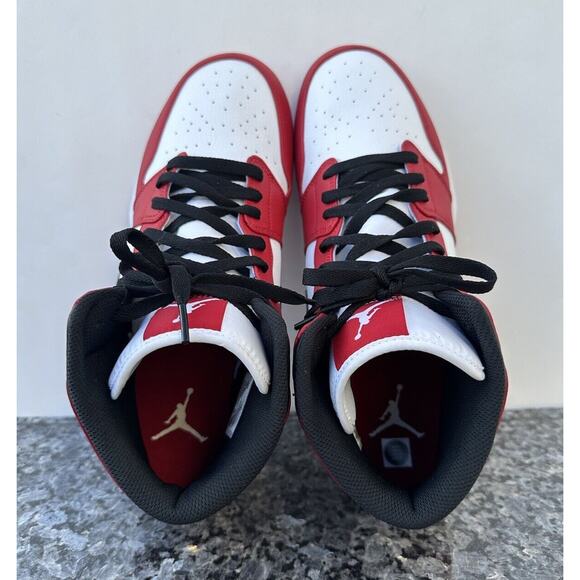 Nike Air Jordan 1 Mid Chicago Football Cleats Men’s Size 12 FJ6805-106 main image 5